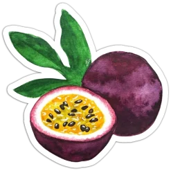 Beautiful as passion fruit