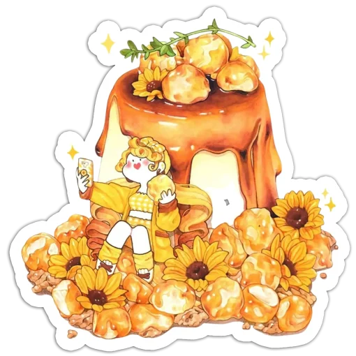 Beautiful flan