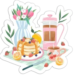 Cake and coffee