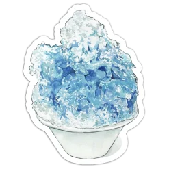 Cold shaved ice