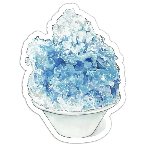 Cold shaved ice
