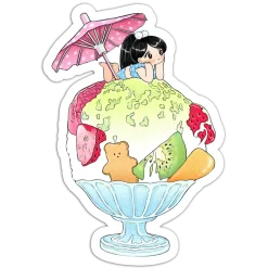 Cool summer ice cream