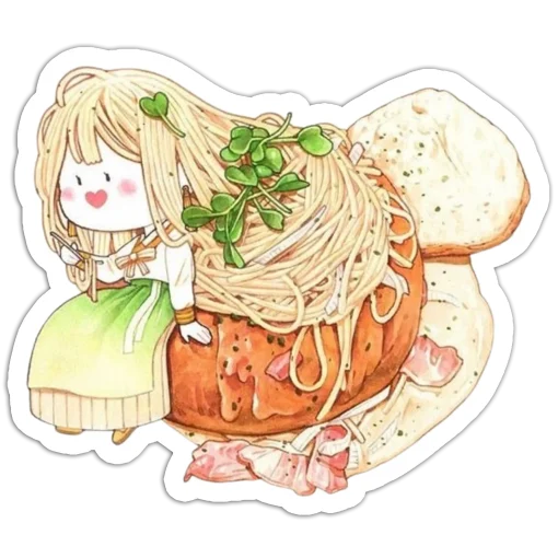 Hamburg and the Spaghetti Princess