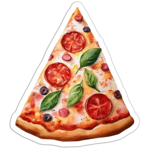 Pizza looks so delicious
