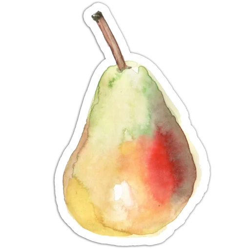 Rainbow pear