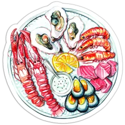 Seafood platter