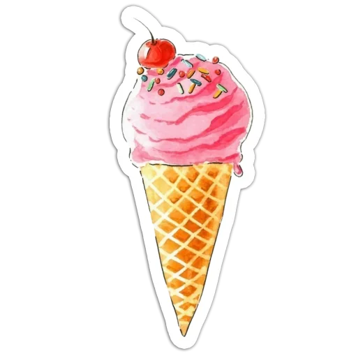 Strawberry ice cream