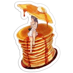 Syrup Stack Pancakes