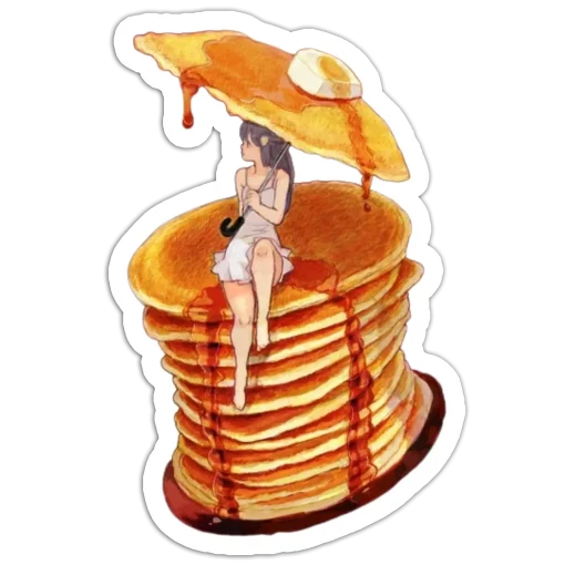 Syrup Stack Pancakes