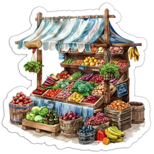 The world's largest fruit supermarket